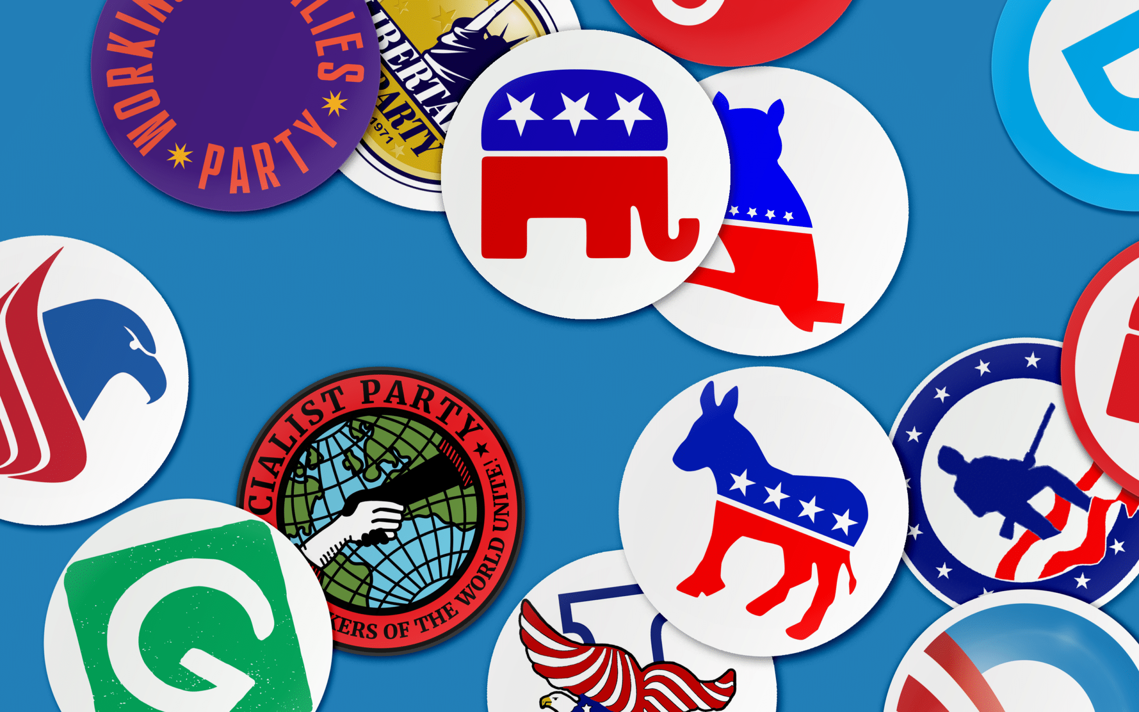 american political party symbols