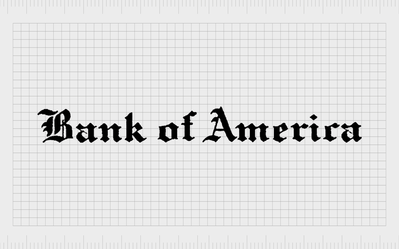 what font does bank of america use