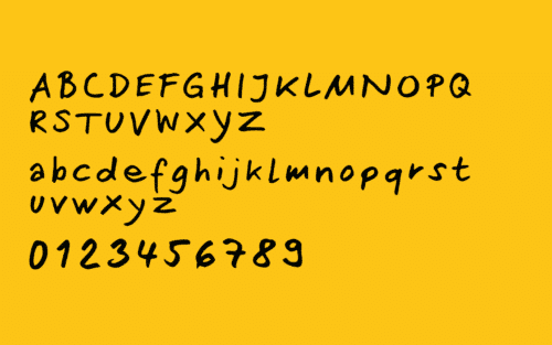 Free Font Generator Handwriting Logosbda