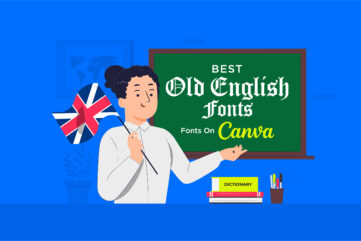 Best Old English Fonts on Canva