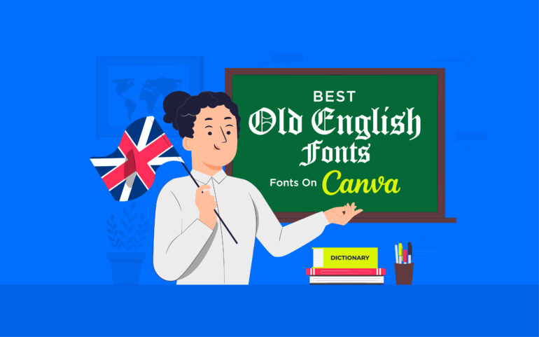 Best Old English Fonts on Canva