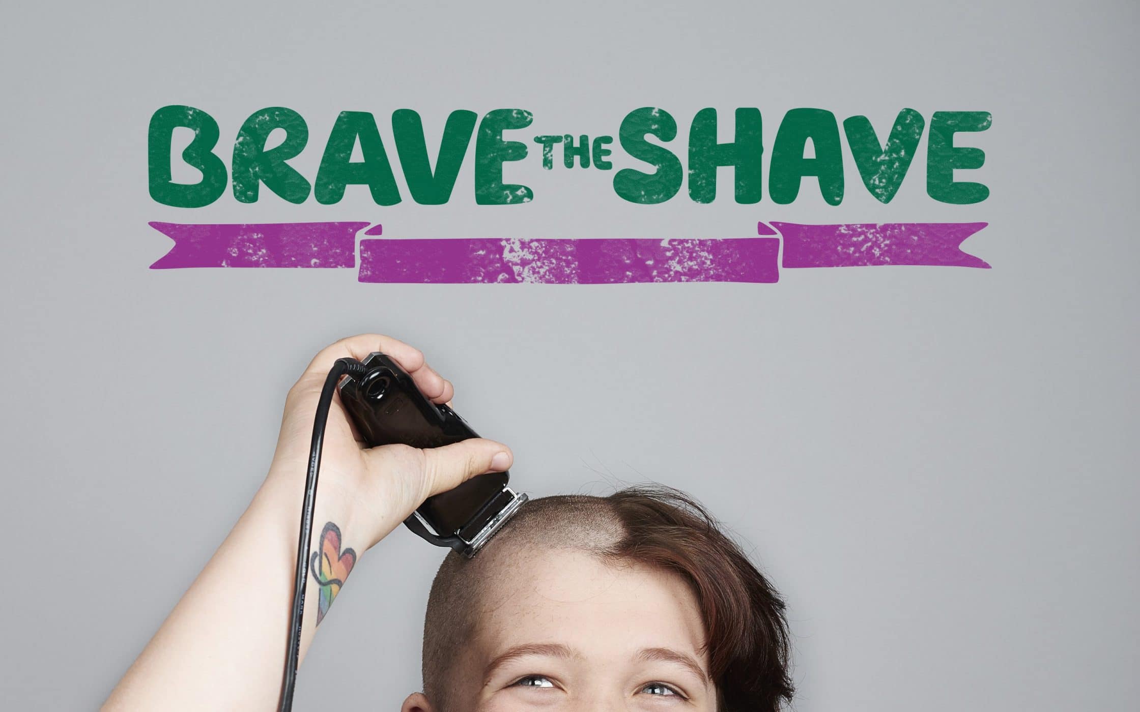 Macmillan Brave the Shave Campaign Design by Fabrik Brands London