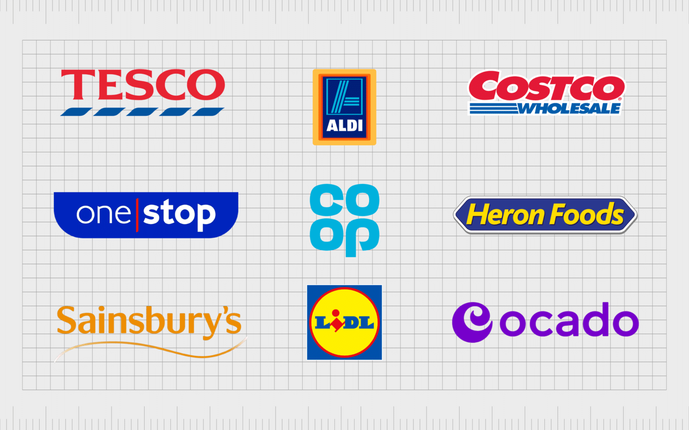 British Supermarket Logos The Top UK Supermarket Brands