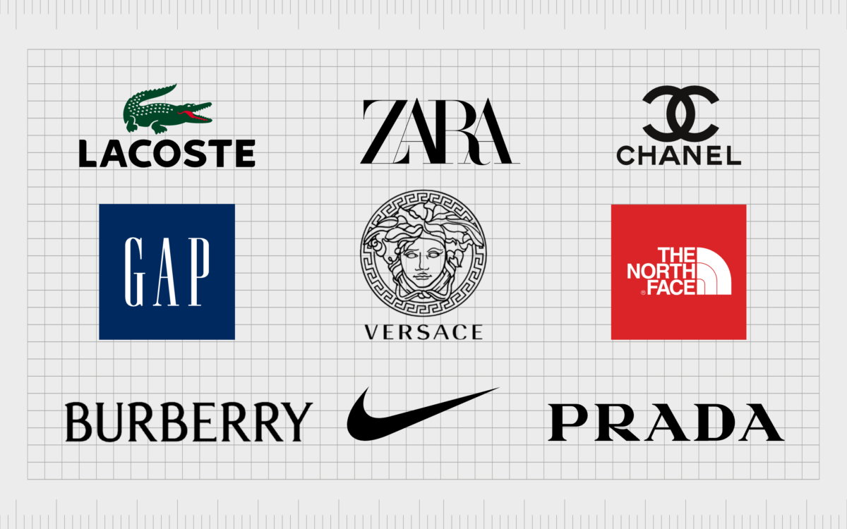 Famous Clothing Brand Logos Across The Fashion Industry