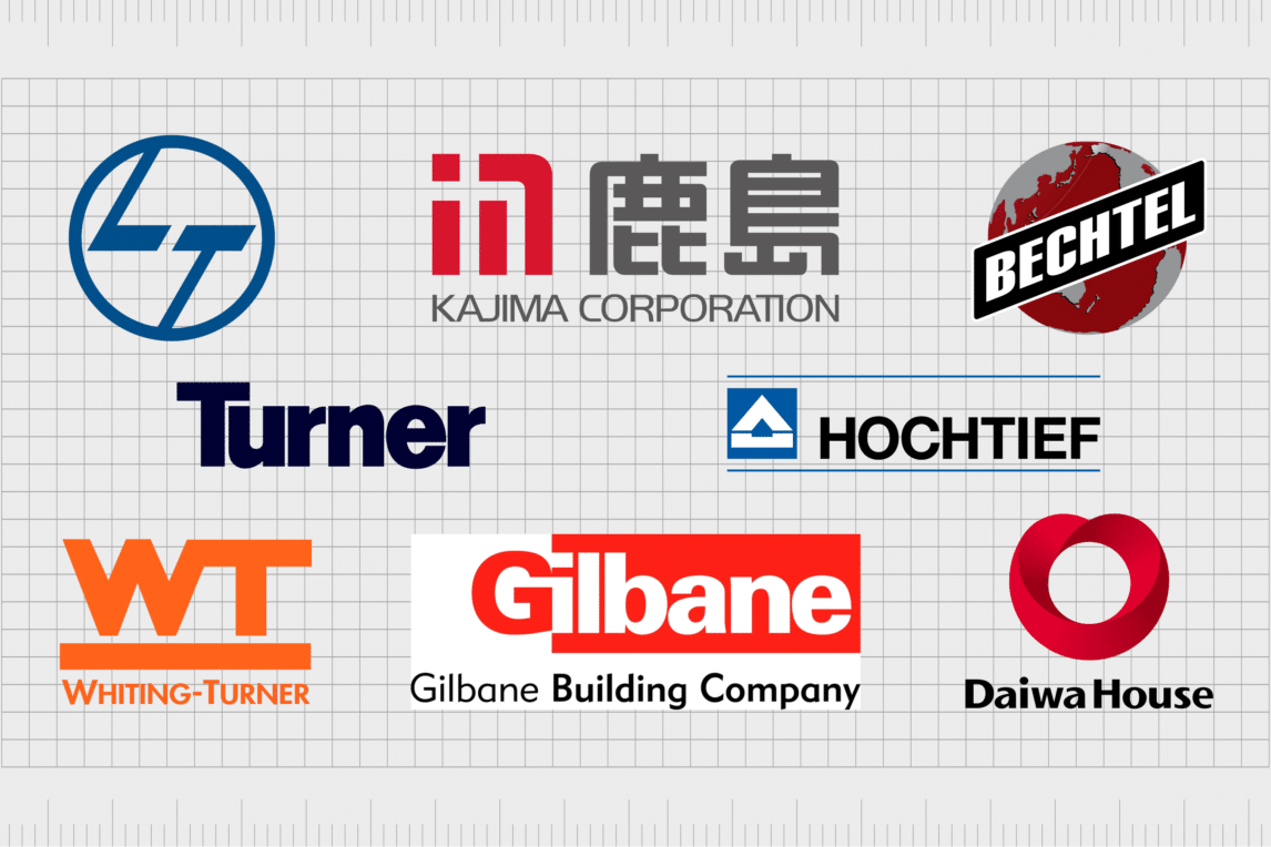 The Biggest Construction Companies And Their Logos