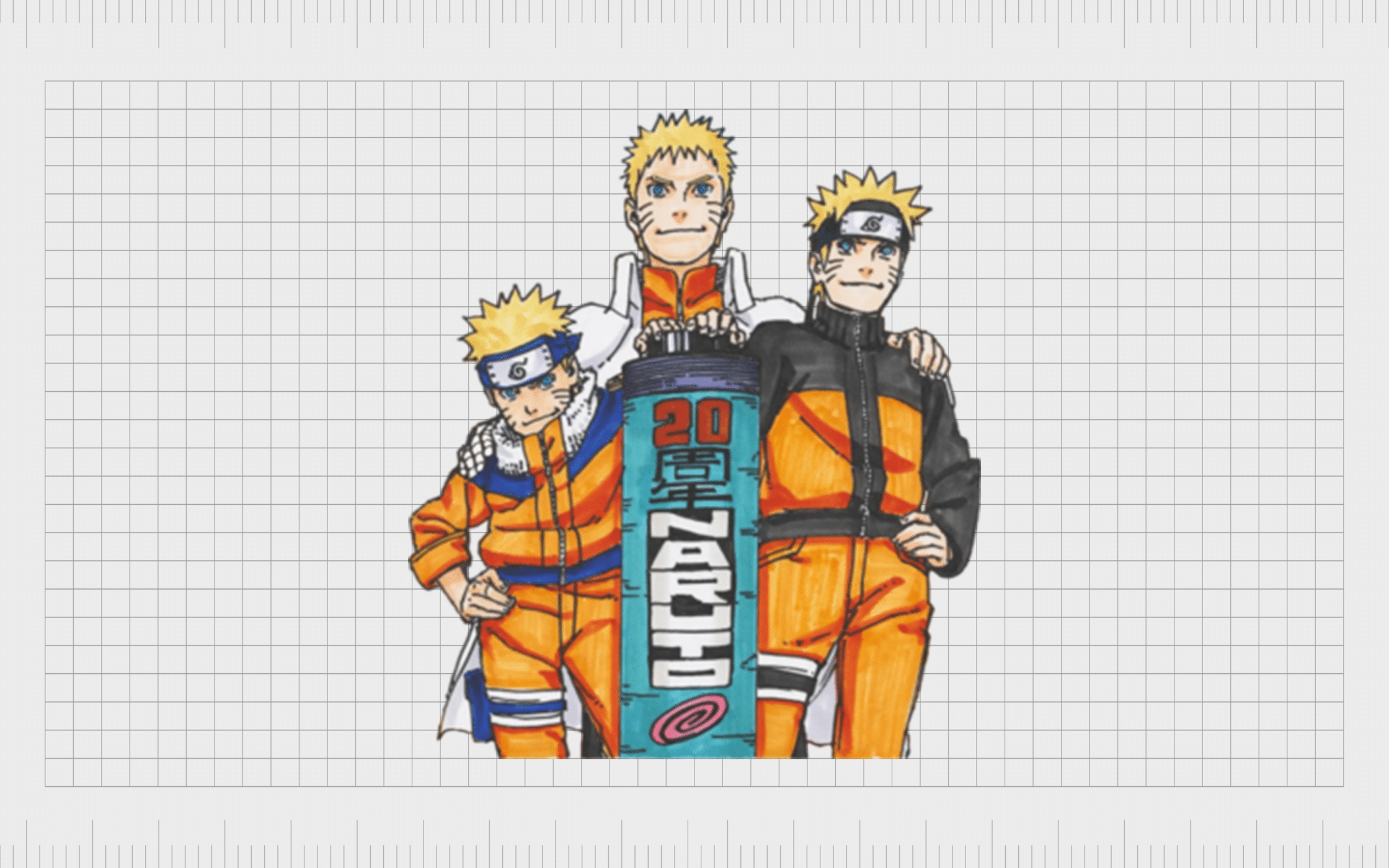 Pixel art Drawing, naruto, cartoon, naruto, animation png