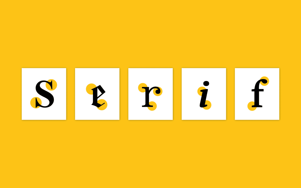 Difference Between Serif And Sans Serif