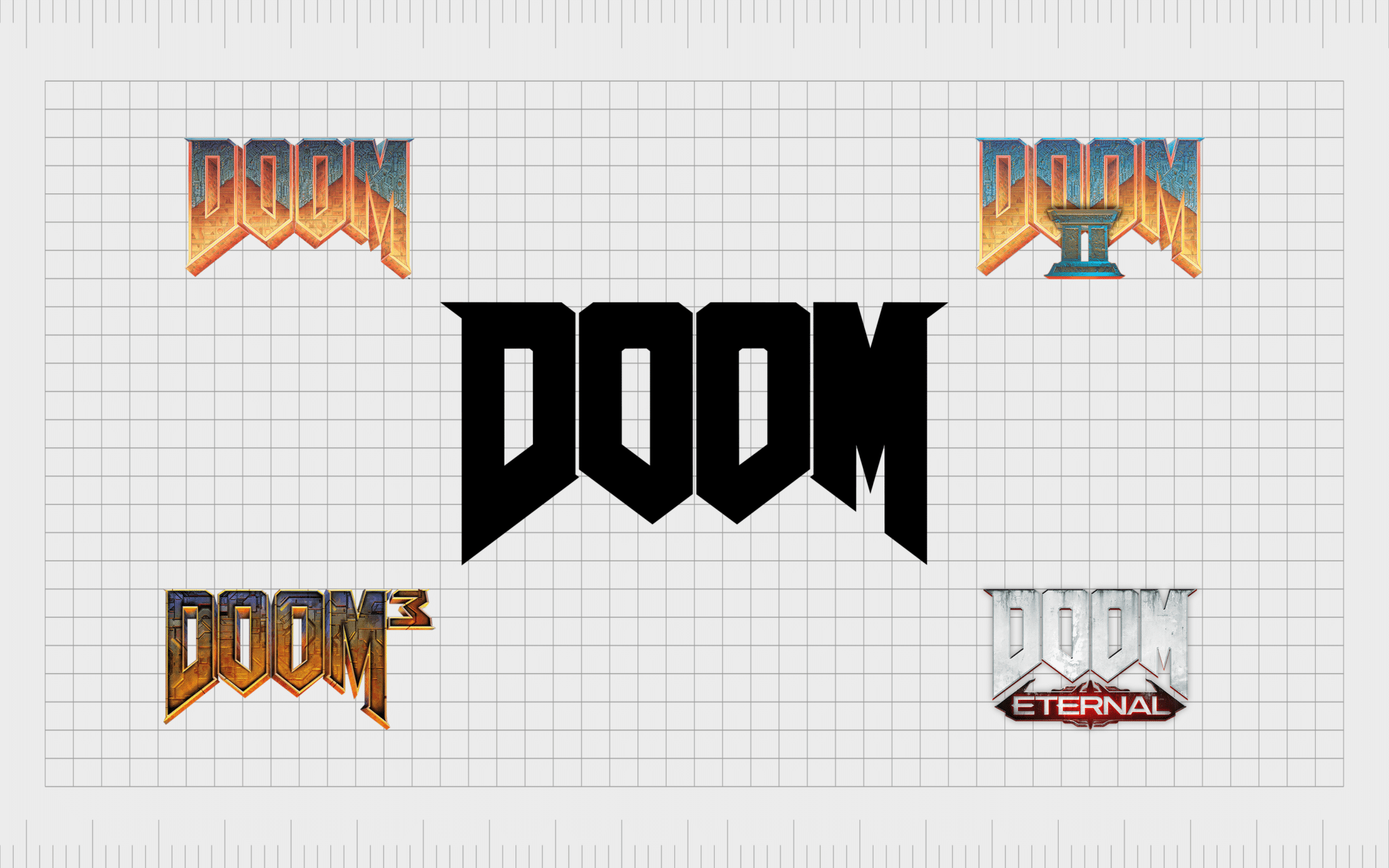 Demon's Domain: The Doom Logo History And Evolution