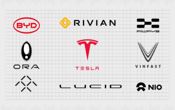 Electric Car Company Logos