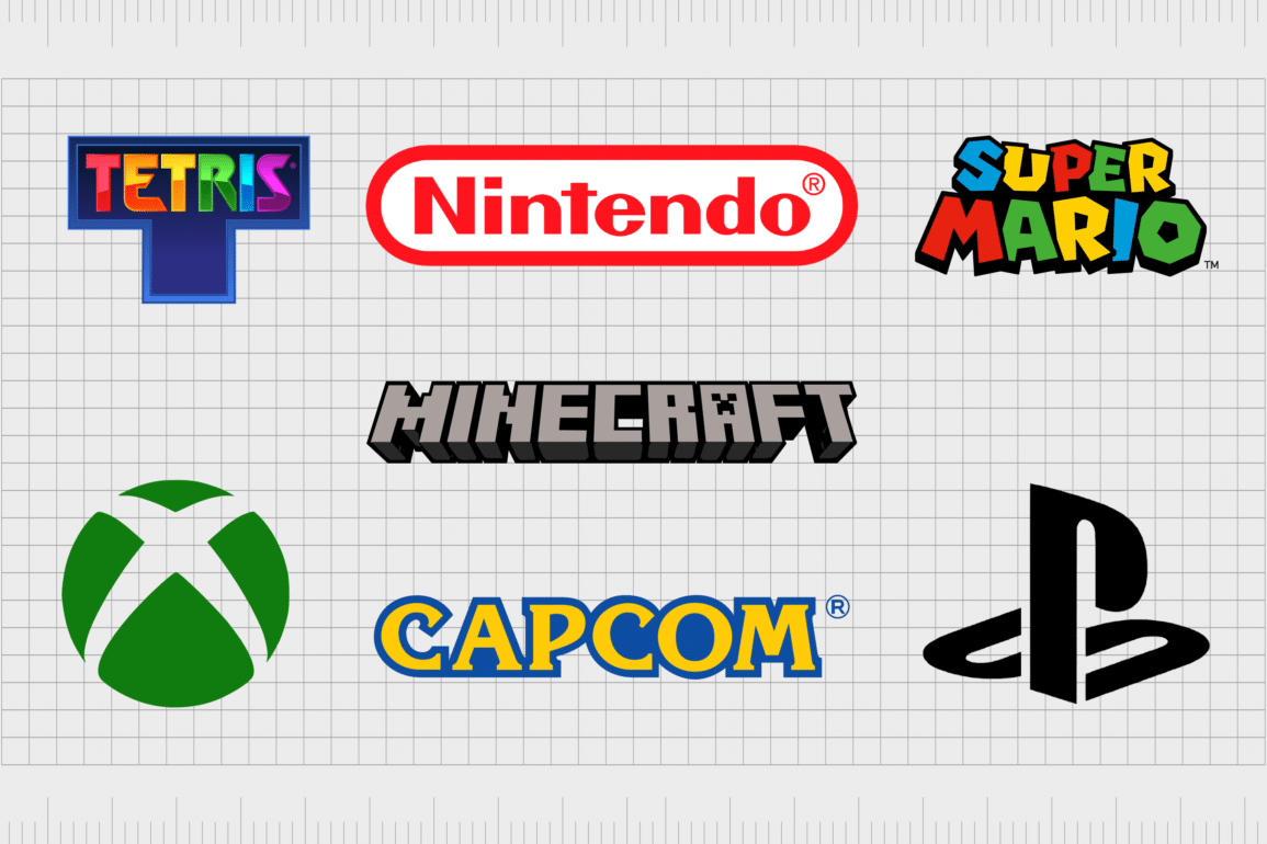 Famous Video Game Logos: Pixel Perfect Video Game Symbols