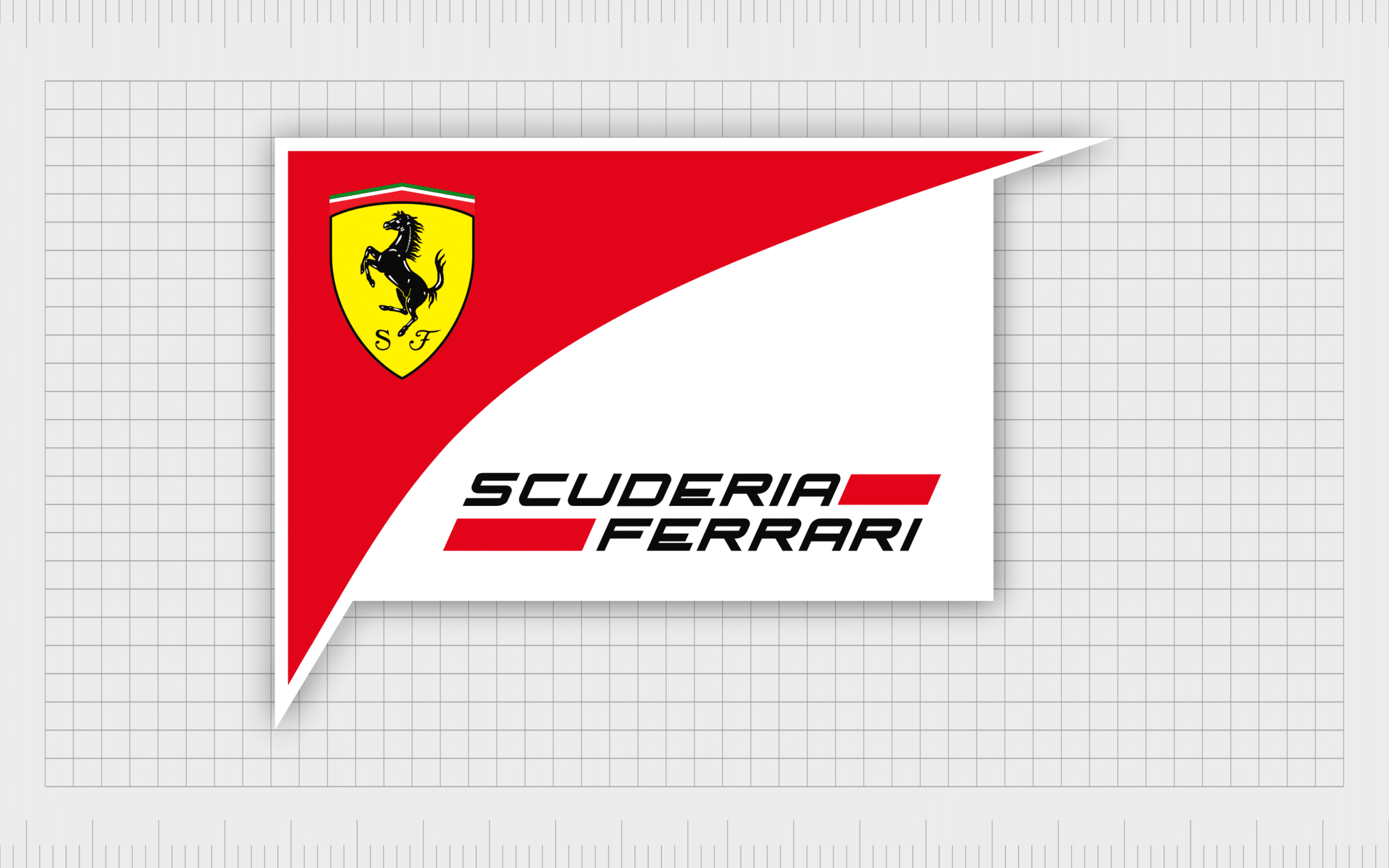 STL file ferrari logo 🚗・Model to download and 3D print・Cults