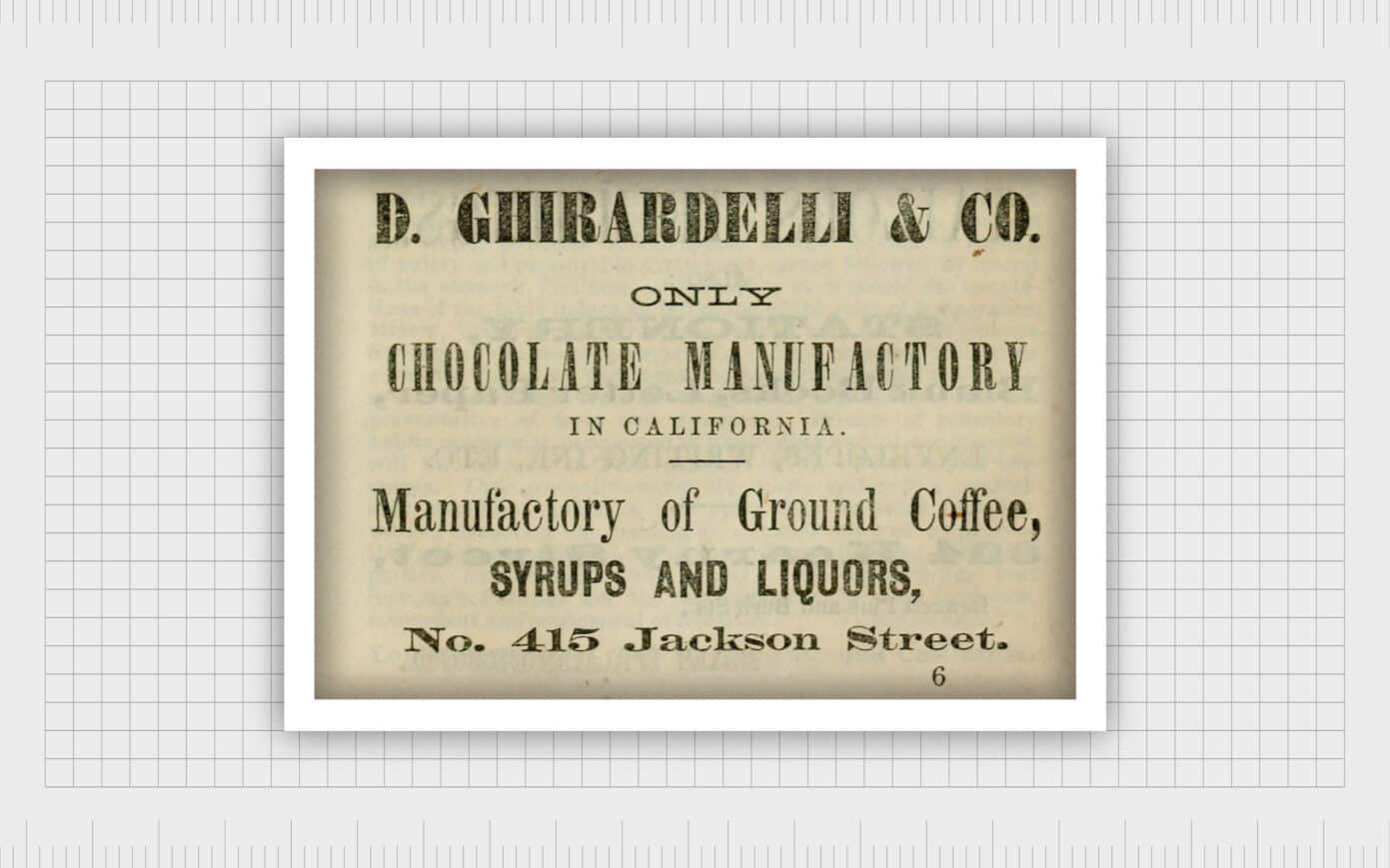 Ghirardelli Logo History Story Of The Ghirardelli Chocolate Logo