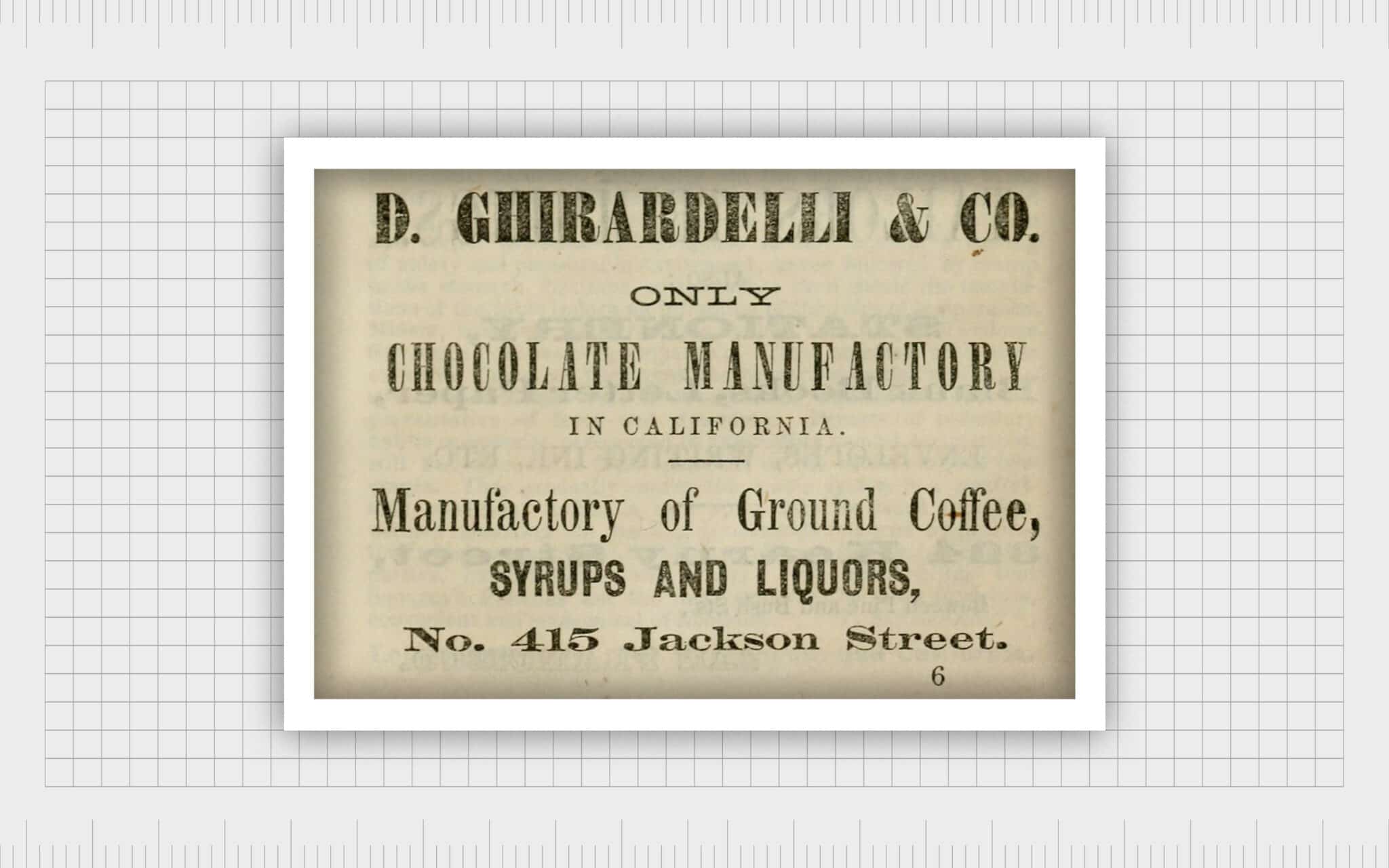 Ghirardelli Logo History Story Of The Ghirardelli Chocolate Logo