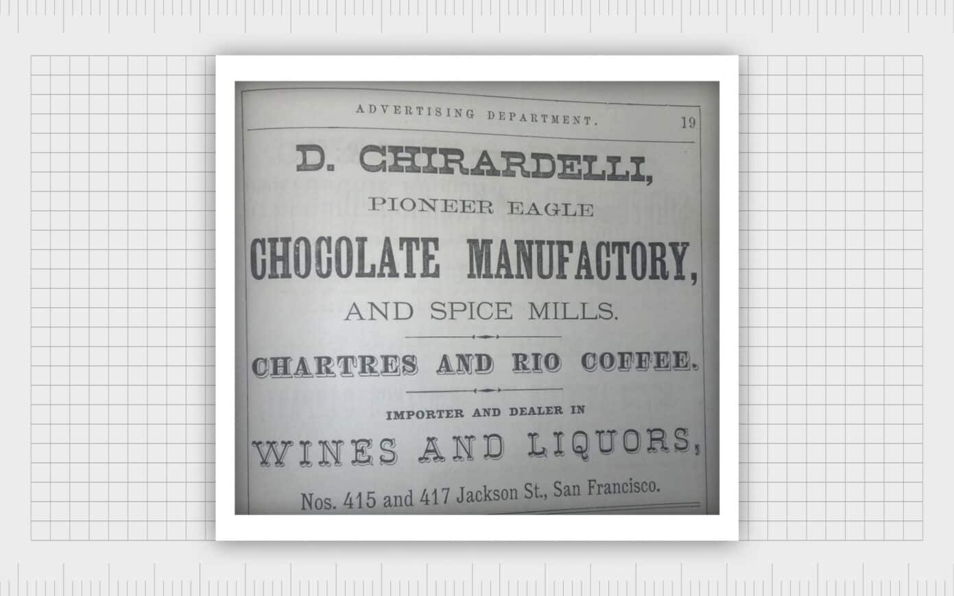 Ghirardelli Logo History Story Of The Ghirardelli Chocolate Logo