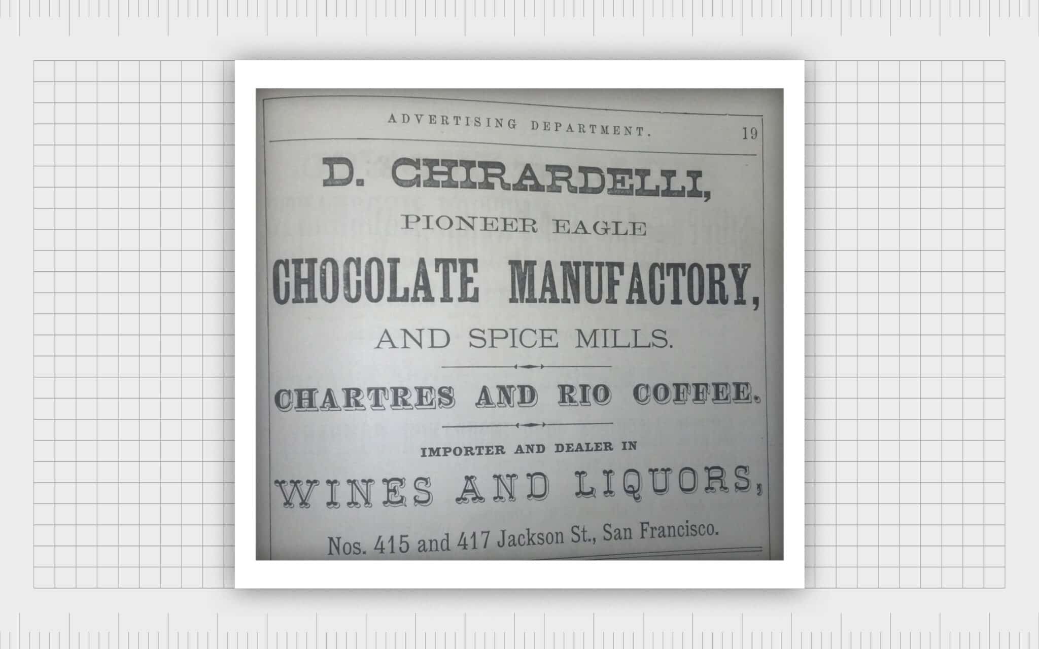 Ghirardelli Logo History Story Of The Ghirardelli Chocolate Logo