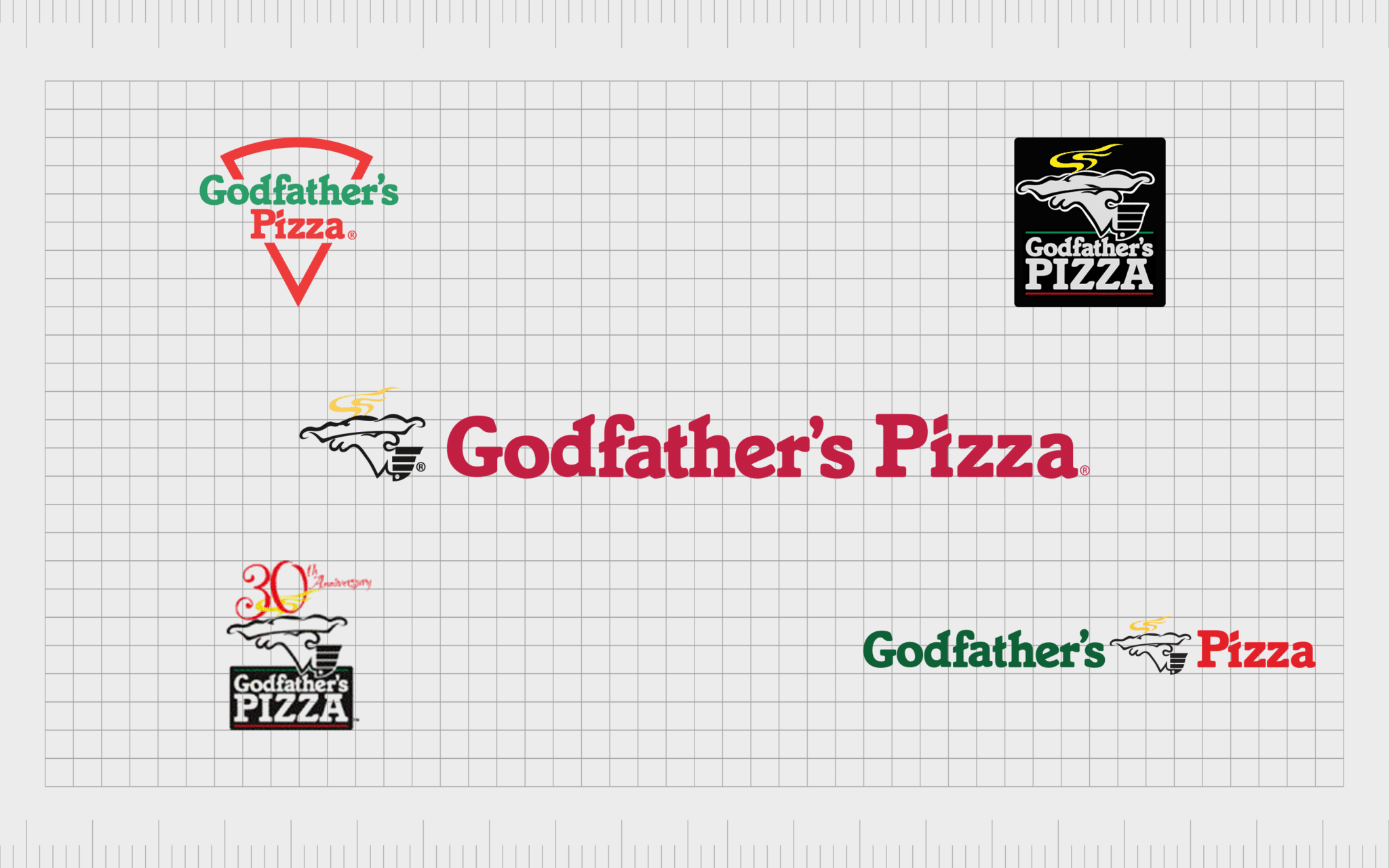 Godfather's Pizza Logo History And How It Has Evolved