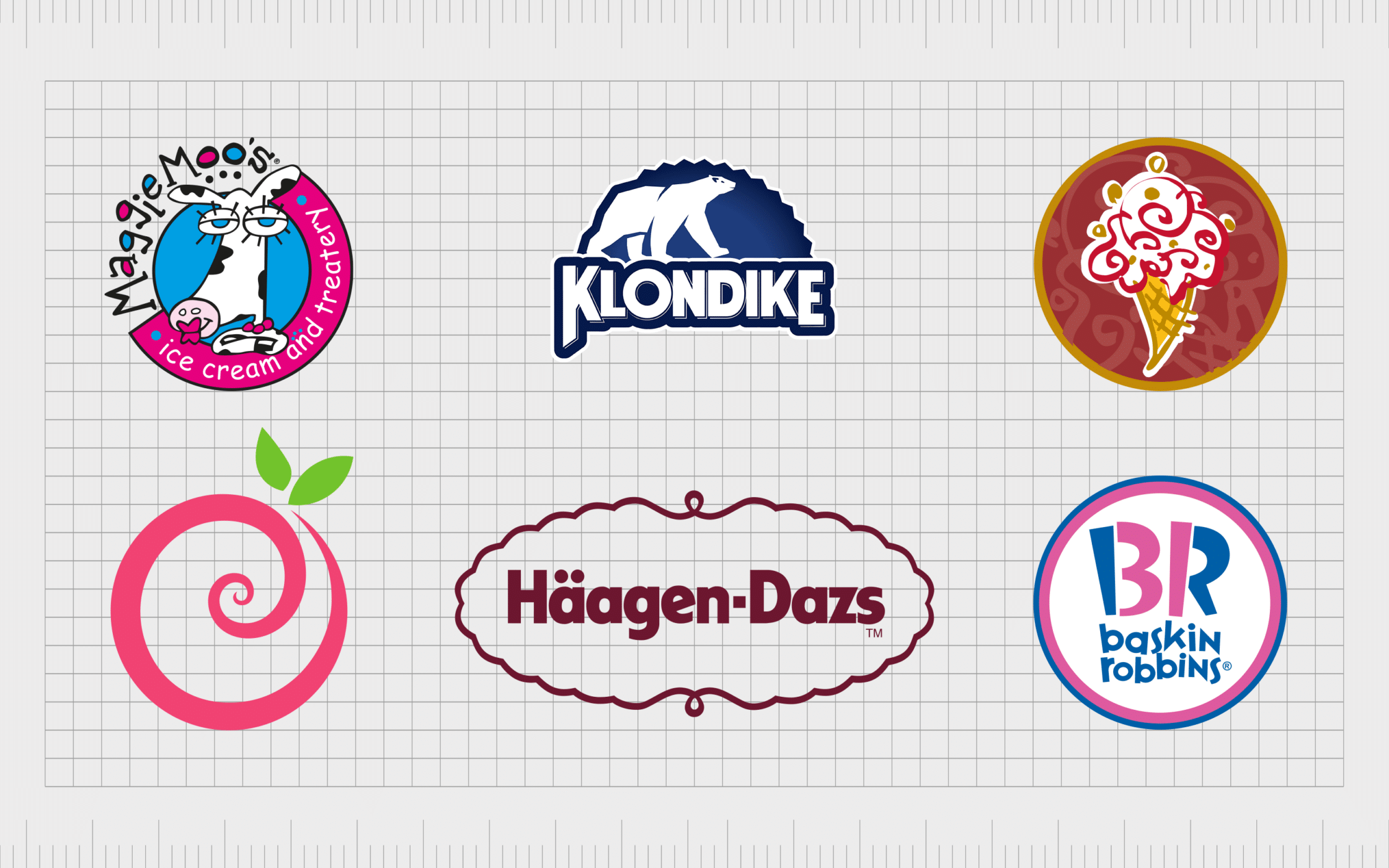 cool ice cream logos