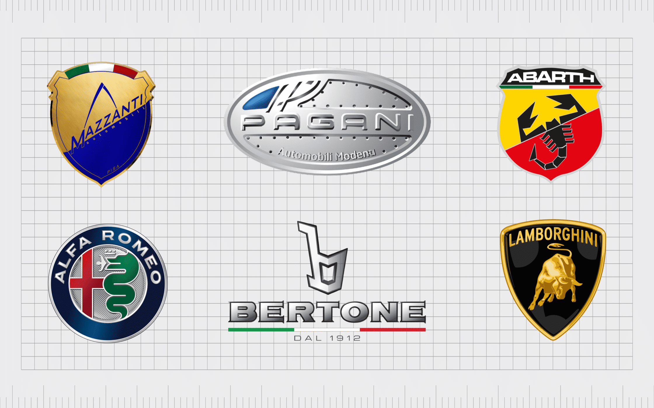 italian sports car logos