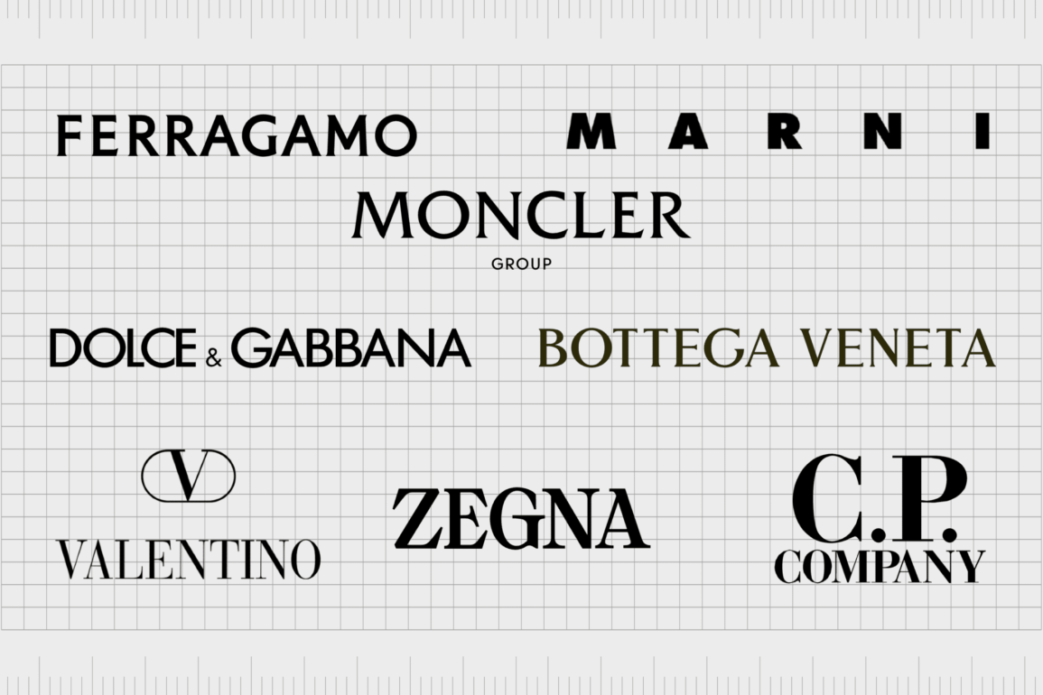 The Most Famous Italian Fashion Brands And Their Logos