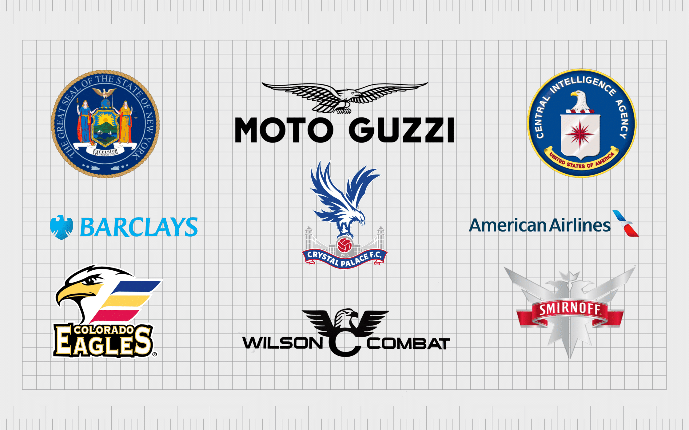 eagle logos brands