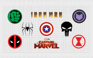 Marvel logos