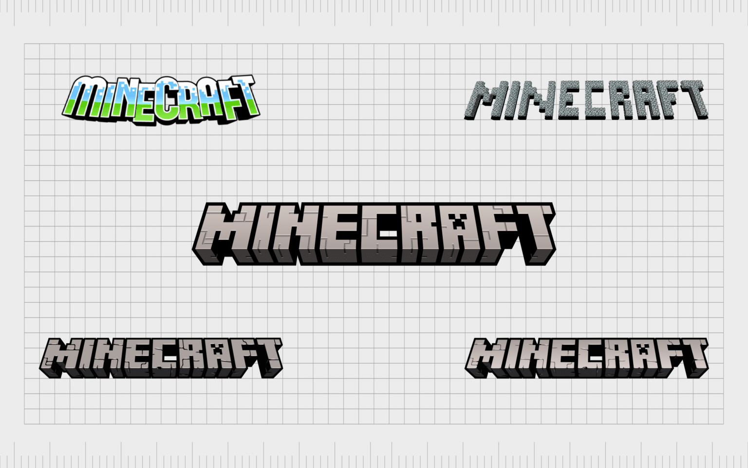 Minecraft Logo History: Evolution Of The Minecraft Symbol