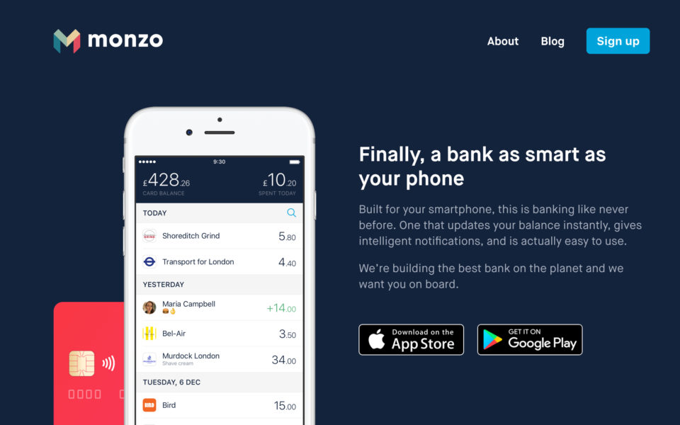 Breakthrough Brands Monzo, A Modern Approach To Banking