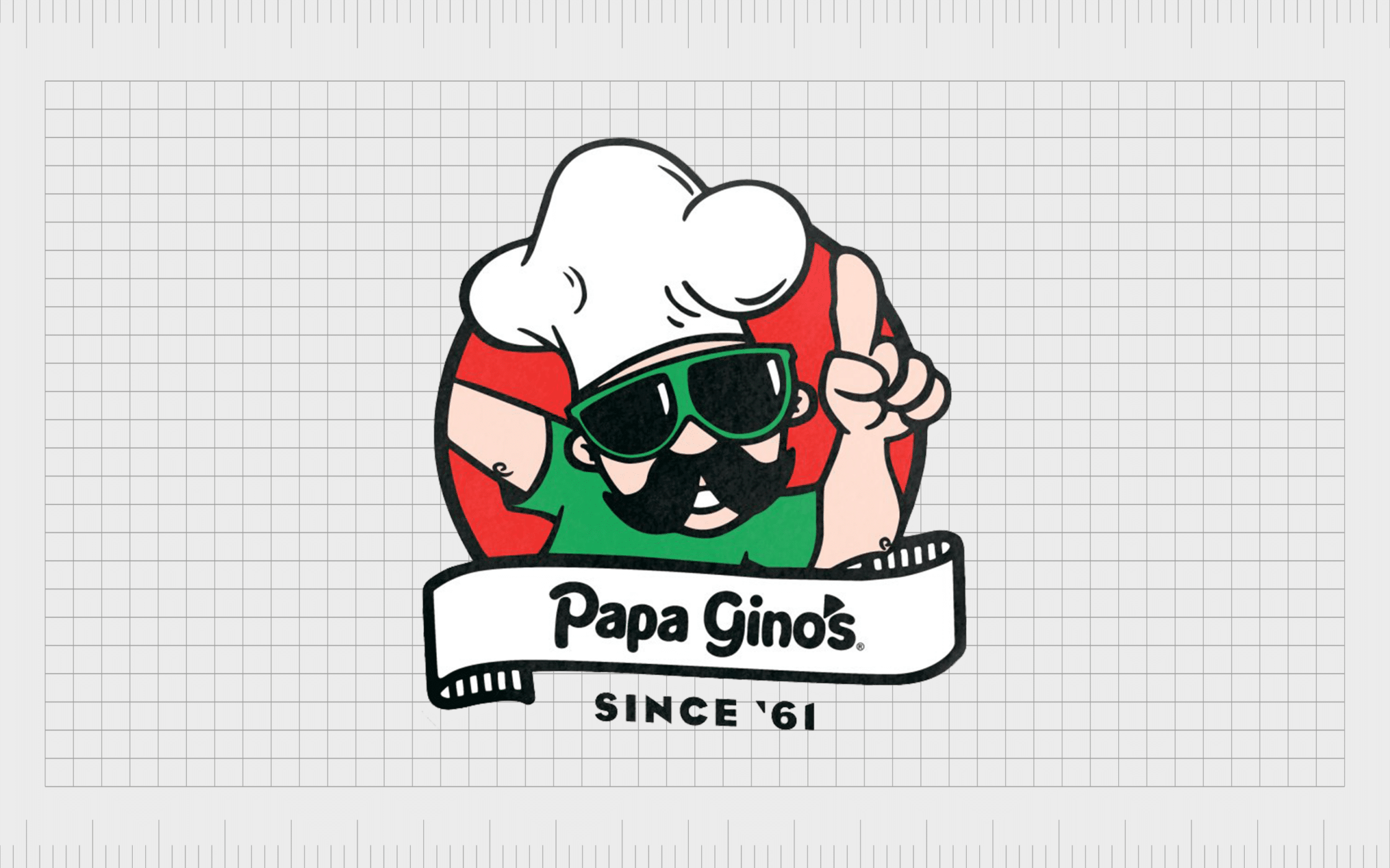 The Changing Face Of Papa Gino's Logo