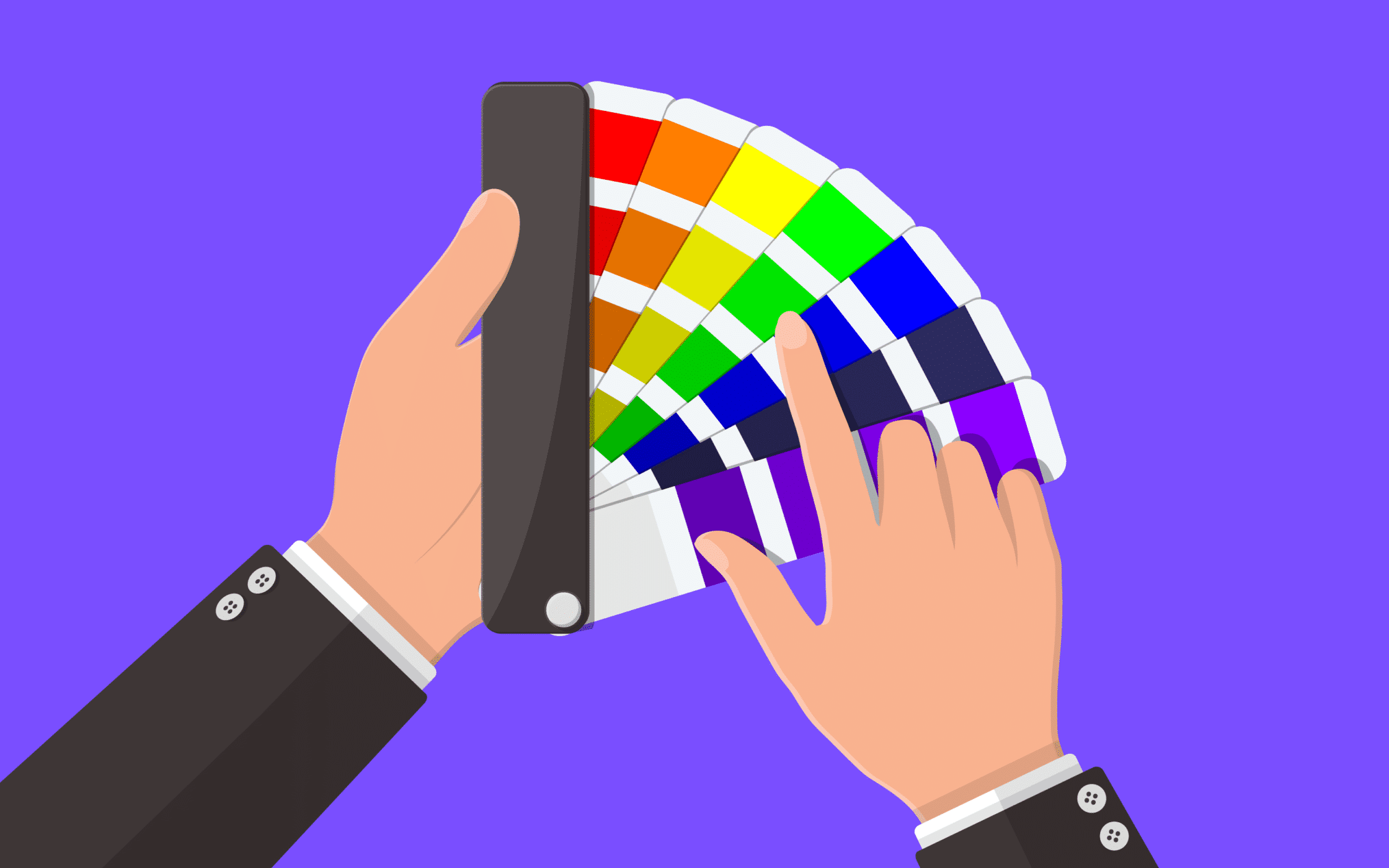 The science behind color patterns in a double rainbow