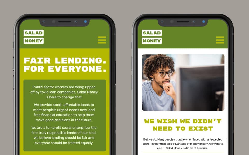 Salad Money branding, identity, and website by Fabrik Brands