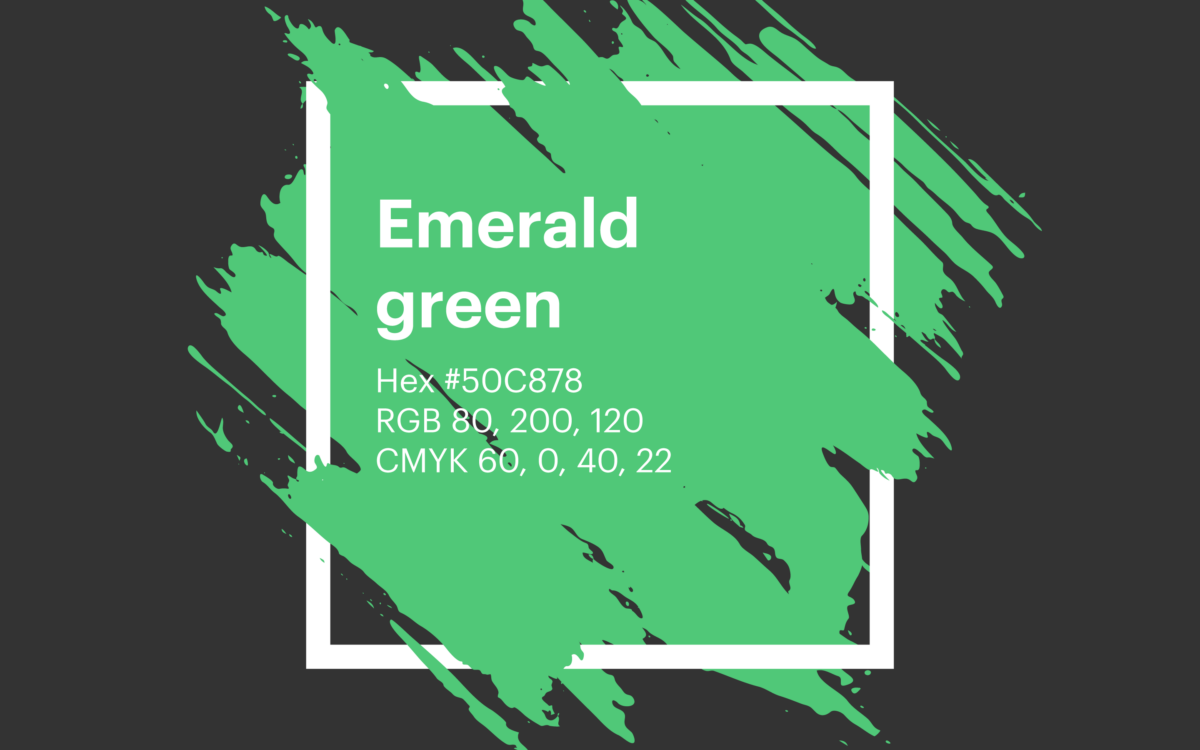 Emerald Green: Symbolism, Meaning and HEX, RGB Color Codes - Color