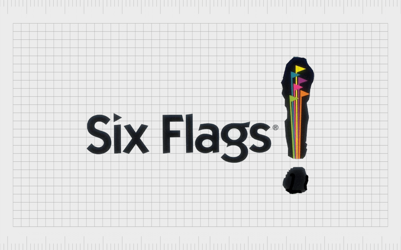Six flags Logo History Symbol Meaning And Evolution