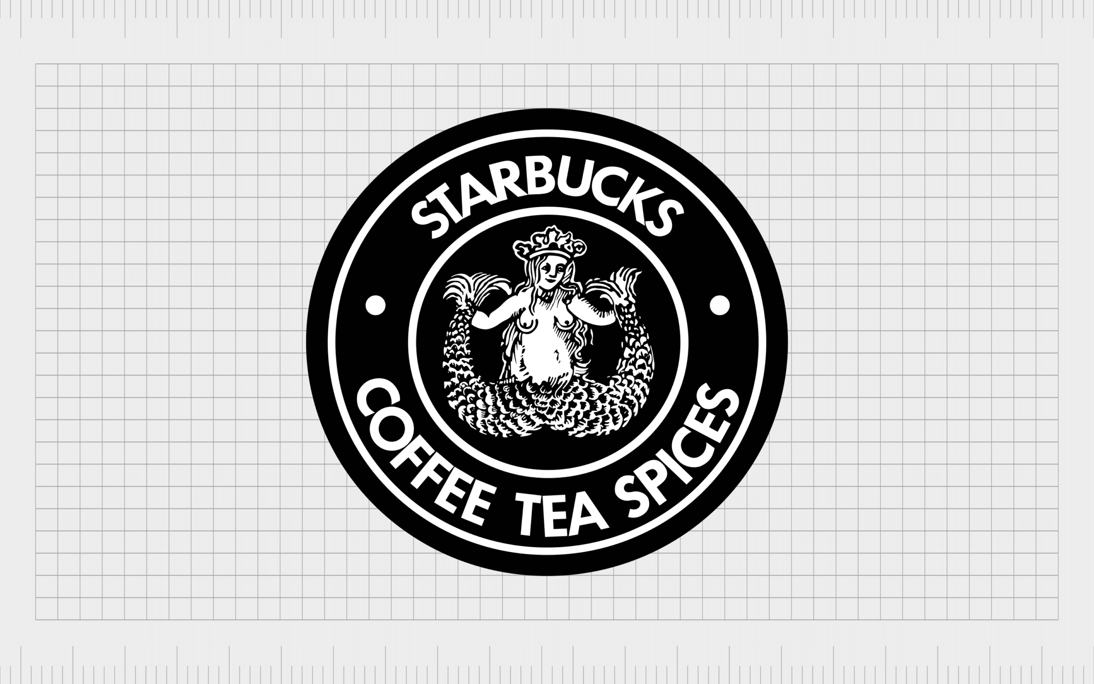 HD wallpaper: starbucks, logo, dark, bw, illustration, art, copy space,  celebration | Wallpaper Flare