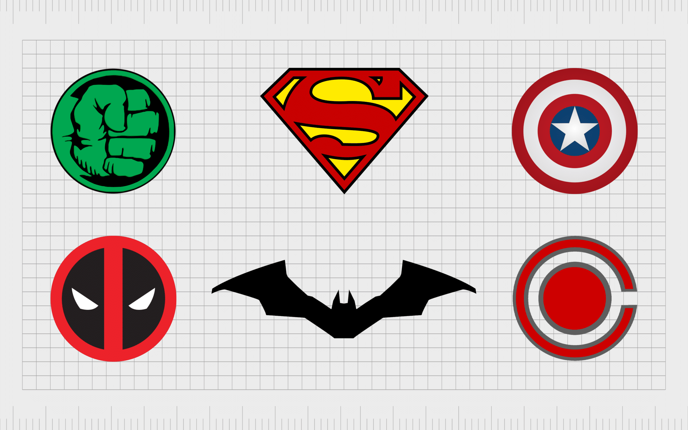 Superhero Emblems: Today's Most Famous Superhero Logos And Names