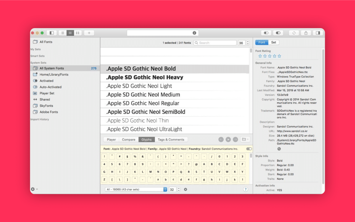 The Best Font Manager For Apple Users