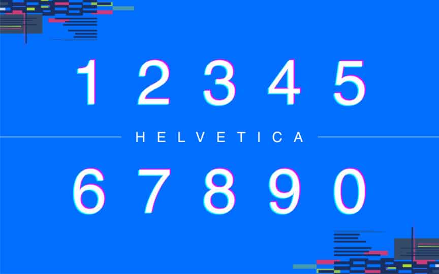 Best Number Fonts