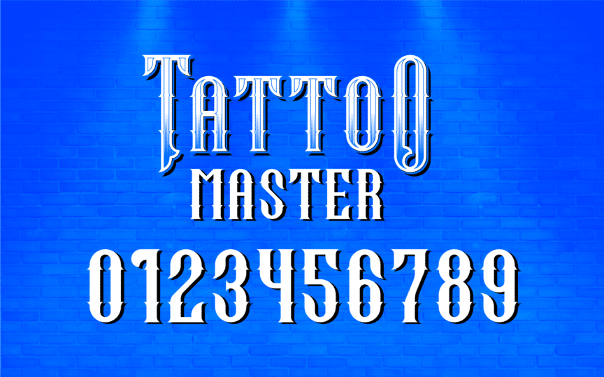 The Best Number Fonts For Tattoos