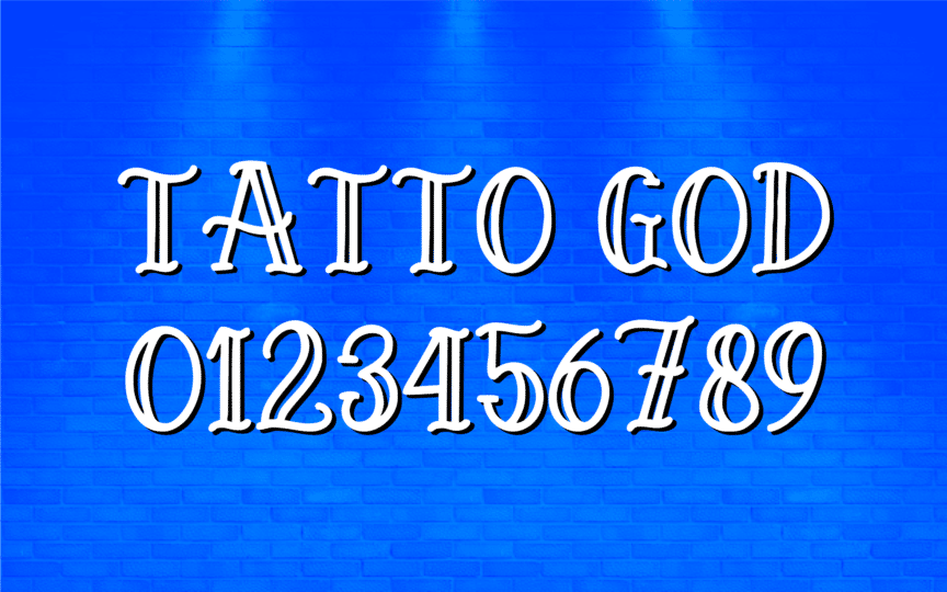 The Best Number Fonts For Tattoos