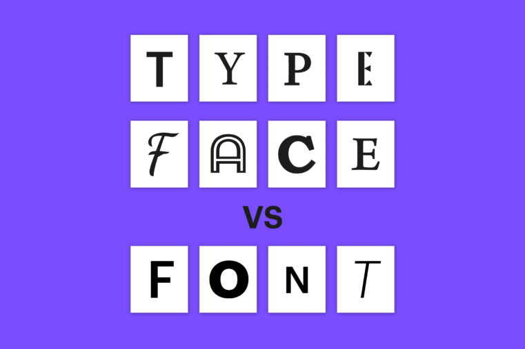Typeface vs Font