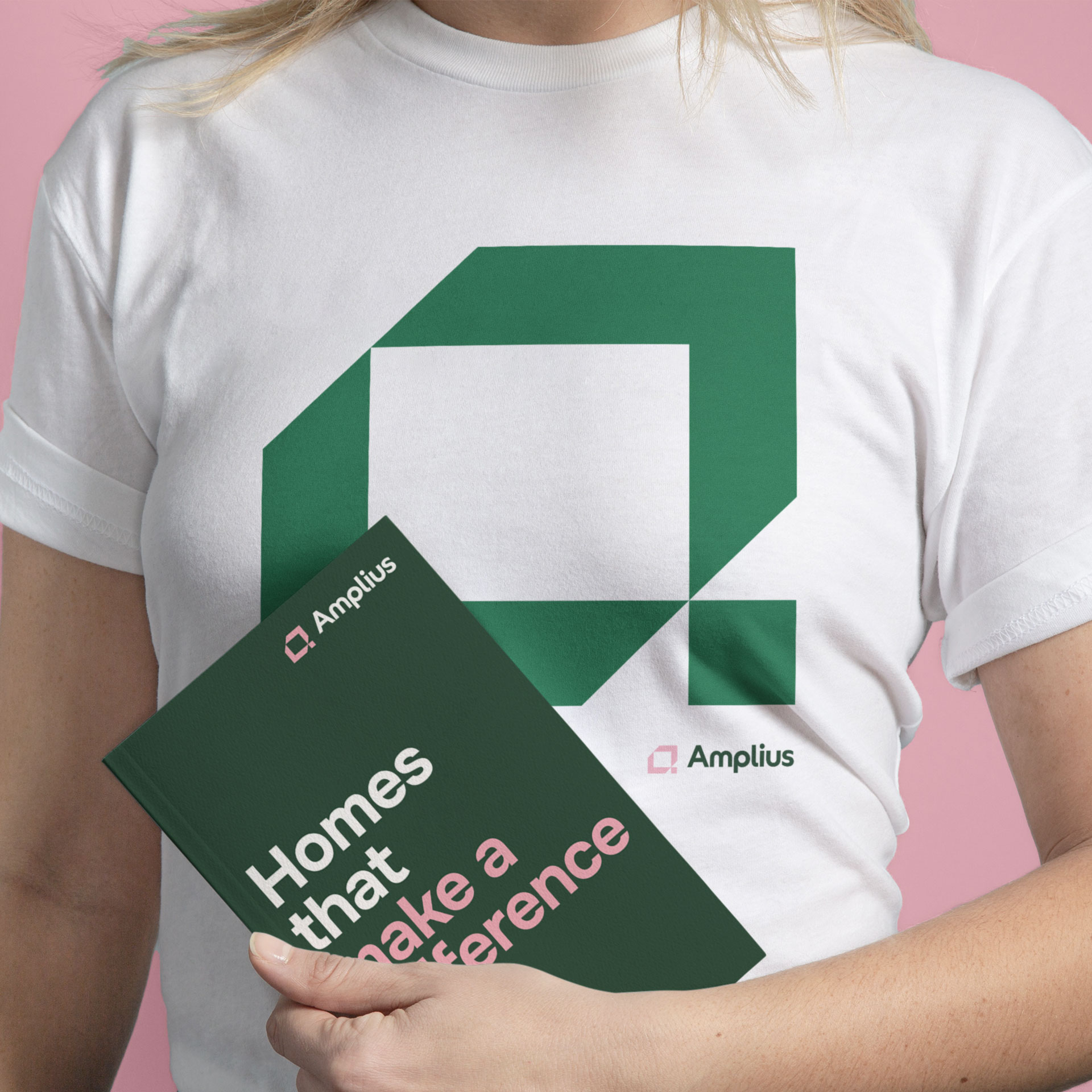 Amplius merchandise leaflet apparel