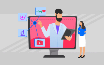 Biotech website ready for investors.