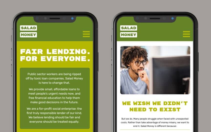 Fintech Brand Guardianship – Salad Money