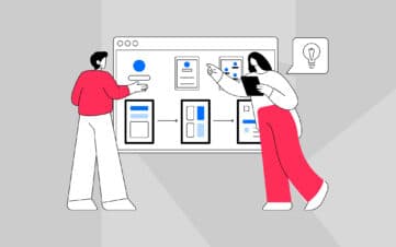 Team collaborating on online brand guidelines as a daily tool for consistent brand execution.