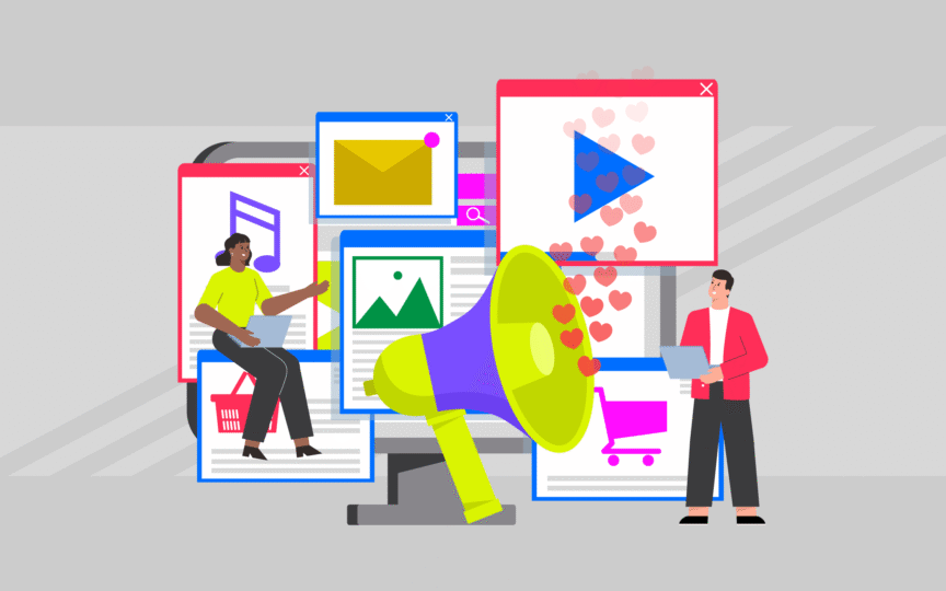 Faded behind-the-scenes brand visuals and neglected logo mockups conveying visual identity as an afterthought